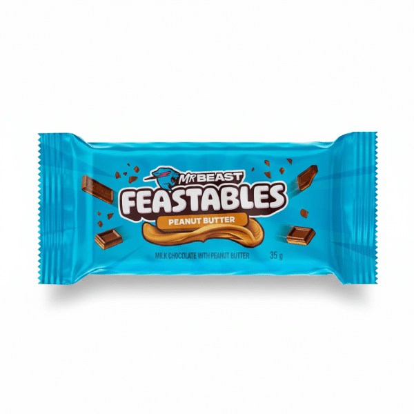 MrBeast Feastables Peanut Butter Milk Chocolate 35g