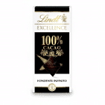 Lindt Excellence 100% Cacao Fondente Infinito Dark Chocolate Bar 50G