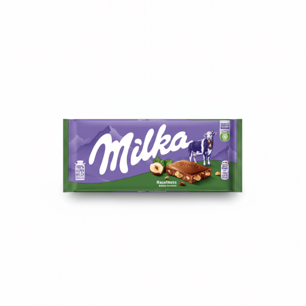 Milka Wholenut Chocolate Bar 98g