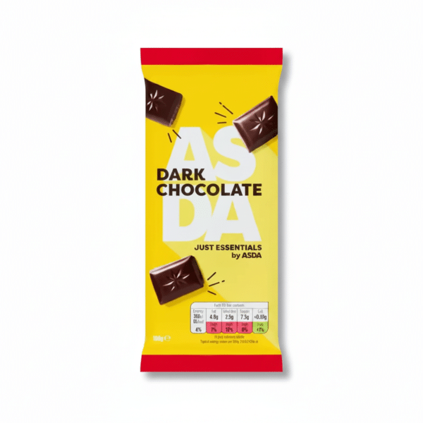 Asda Dark Chocolate Just Essentials 100g