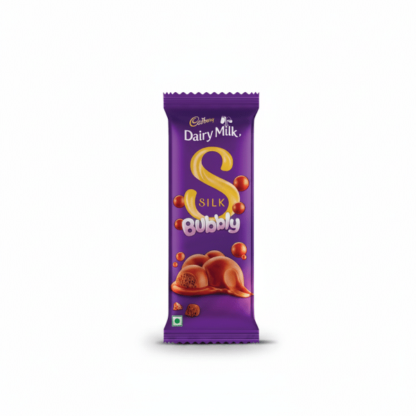 Cadbury Dairy Milk Silk Bubbly Chocolate Bar 112gm