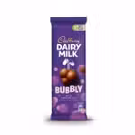 Cadbury Dairy Milk Bubbly Milk Chocolate with Chocolate Bubbles 87gm