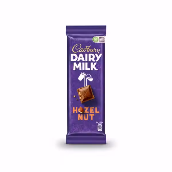 Cadbury Dairy Milk Hazelnut Chocolate Bar 130gm