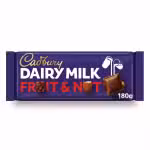 Cadbury Dairy Milk Fruit & Nut Chocolate Bar 180g