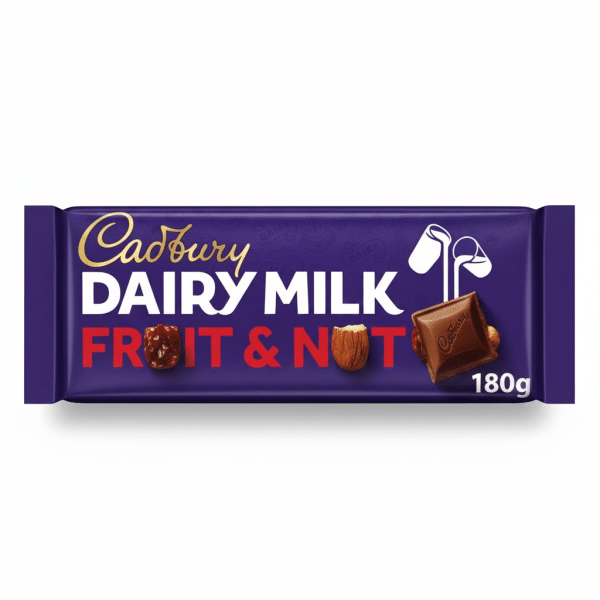 Cadbury Dairy Milk Fruit & Nut Chocolate Bar 180g