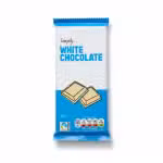 Simply White Chocolate Bar 100gm Fairtrade Cocoa