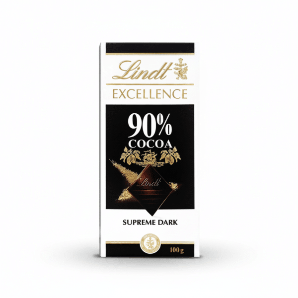 Lindt Excellence 90% Cocoa Supreme Dark Chocolate Bar 100g