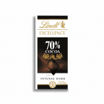 Lindt Excellence 70% Cocoa Intense Dark Chocolate Bar 100gm