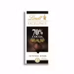 Lindt Excellence 70% Cocoa Intense Dark Chocolate Bar 100gm