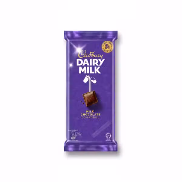 Cadbury Dairy Milk Milk Chocolate 130gm