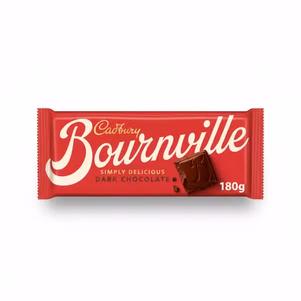 Cadbury Bournville Dark Chocolate 180g Simply Delicious