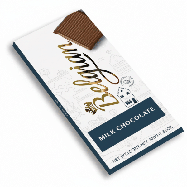 The Belgian Milk Chocolate Bar 100gm