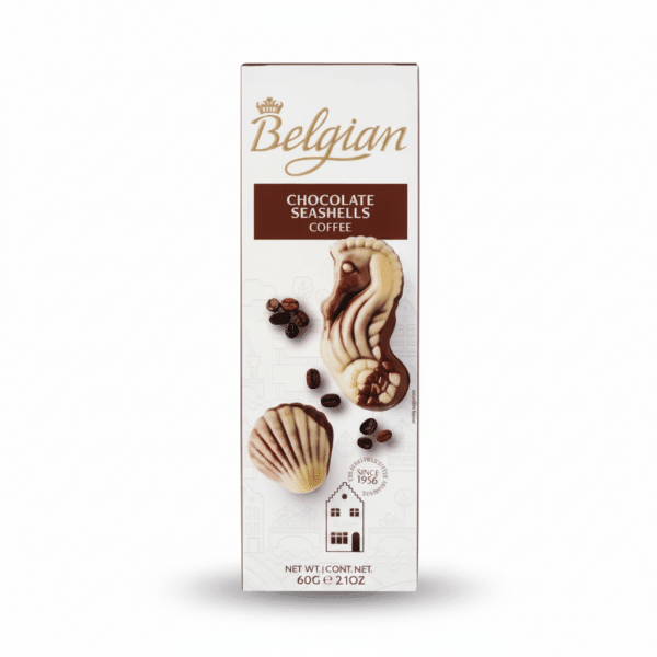 Belgian Chocolate Seashells Coffee 60gm