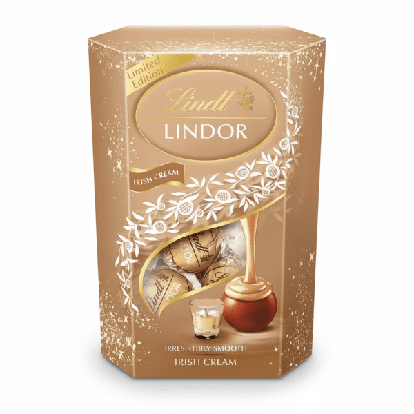 Lindt Lindor Irish Cream Limited Edition Chocolate Box 200G