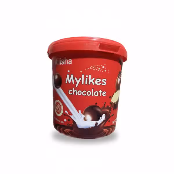 Ailisha Mylikes Chocolate Jar 168G Chocolate Candy