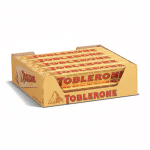 Toblerone Swiss Milk Chocolate Honey Almond Nougat Bar 100gm