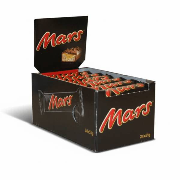 Mars Chocolate Bar 24 Count Box 51g