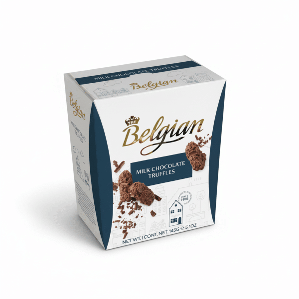 The Belgian Milk Chocolate Truffles 145gm