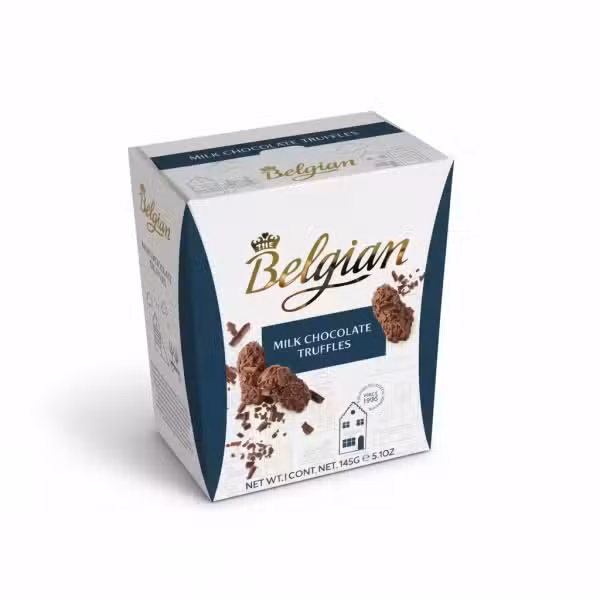 The Belgian Milk Chocolate Truffles 145gm