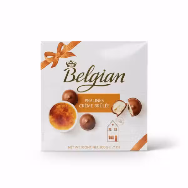 The Belgian Pralines Creme Brulee Chocolate 200g