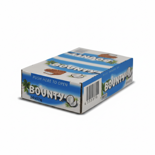 Bounty Chocolate Bar 24x57g Coconut