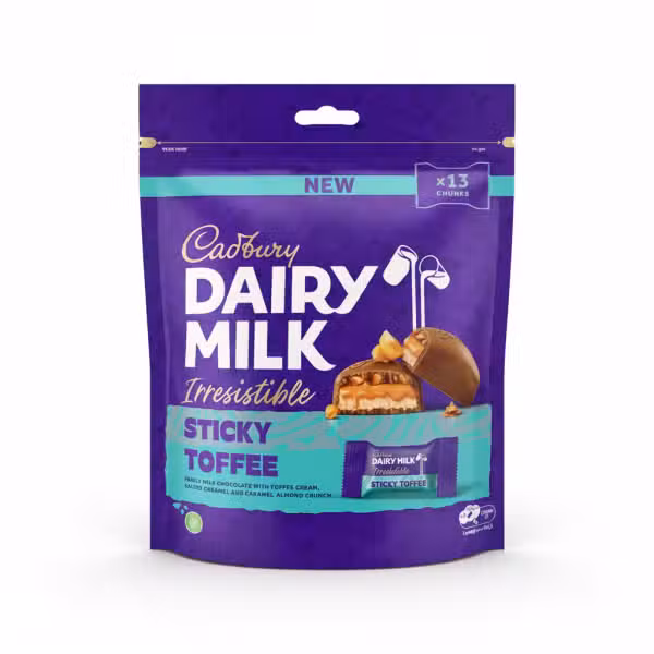 Cadbury Dairy Milk Sticky Toffee Chocolate 145g