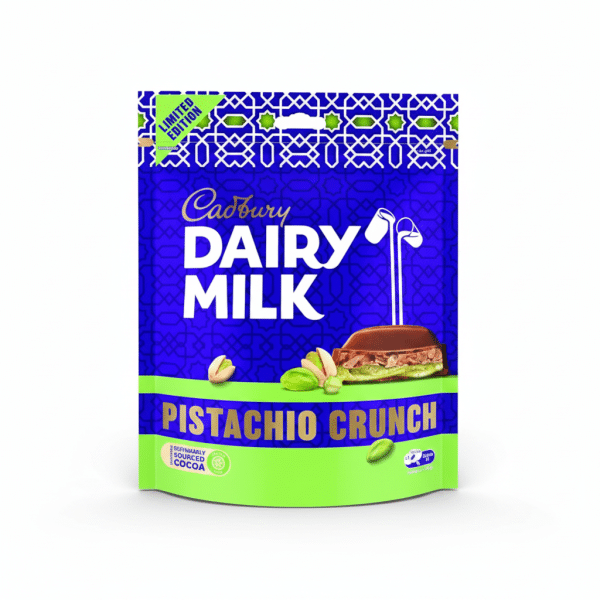 Cadbury Dairy Milk Pistachio Crunch Chocolate 136.5g Limited Edition