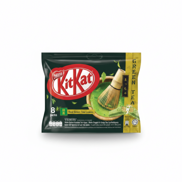 Nestle KitKat Real Green Tea Chocolate Pack 8 Packs