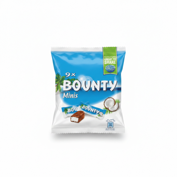 Bounty Minis Chocolate Pouch Pack 9x 225g