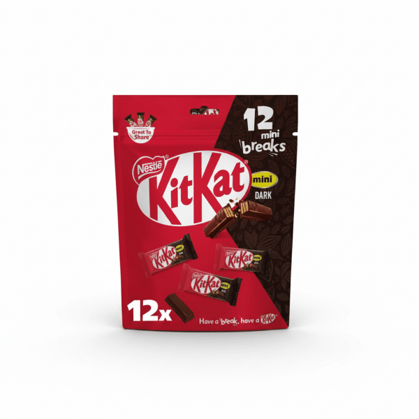 Nestle KitKat Mini Dark Chocolate Wafer 12 Mini Breaks 162g