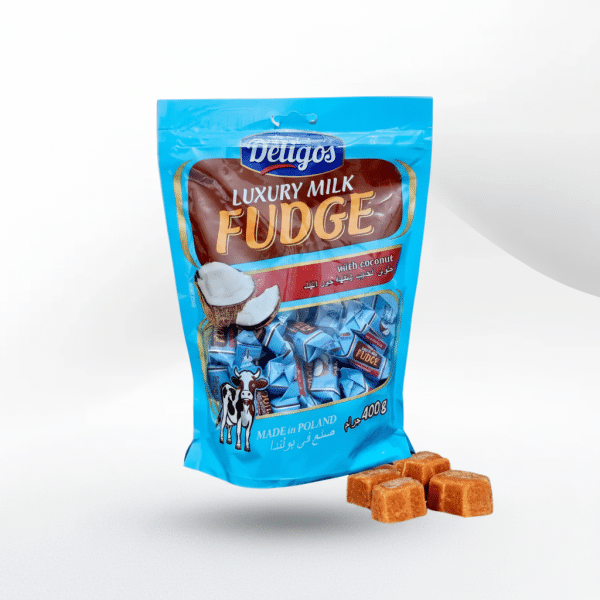 Deligos Luxury Milk Fudge with Coconut 400g