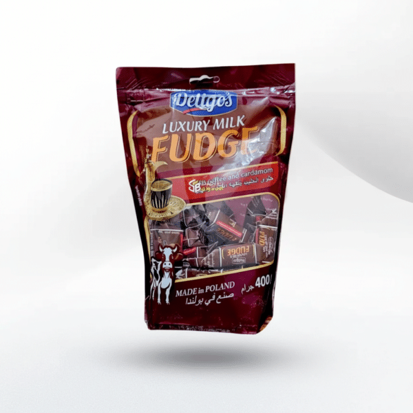 Deligos Luxury Milk Fudge Coffee and Cardamom 400gm