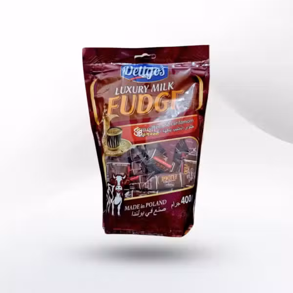 Deligos Luxury Milk Fudge Coffee and Cardamom 400gm