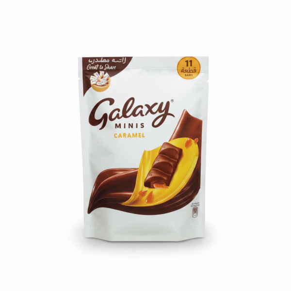 Galaxy Minis Caramel Chocolate 11 Bars 154gm