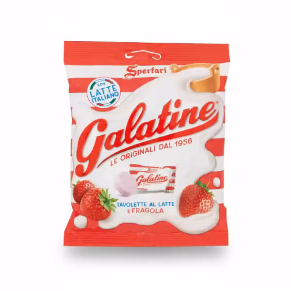 Sperlari Galatine Milk and Strawberry Tablets 125gm