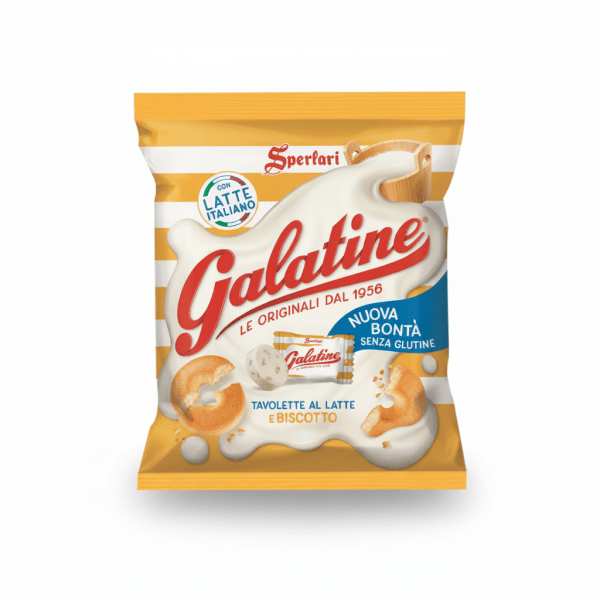 Sperlari Galatine Tavolette Al Latte E Biscotto 125gm Gluten Free