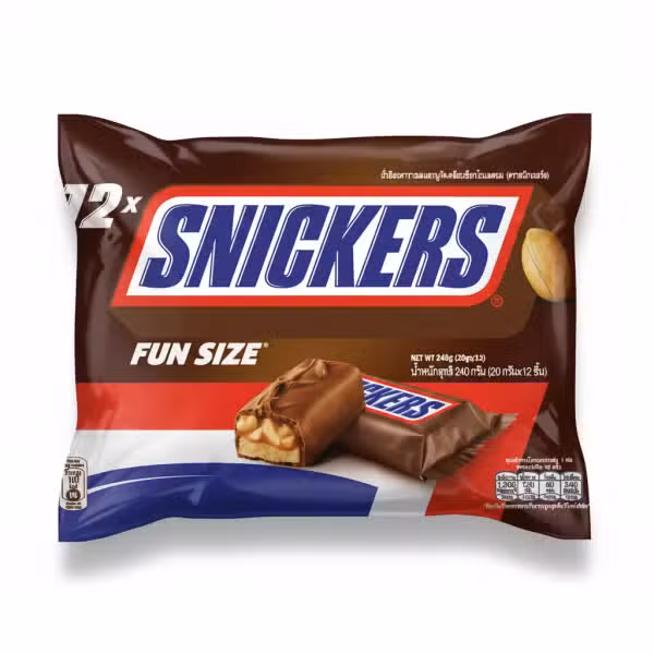 Snickers Fun Size 240g Chocolate Bar