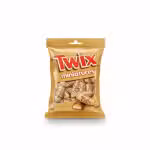 Twix miniatures 150gm chocolate candy bar snack pack