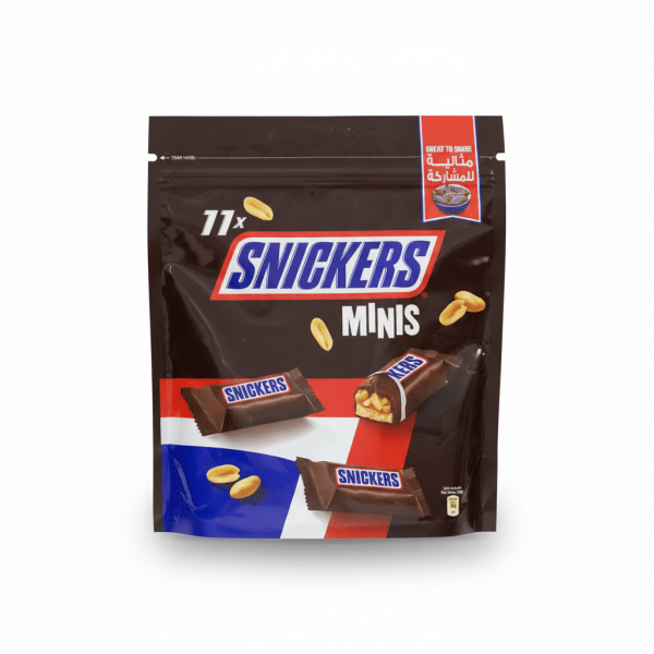 Snickers Minis 198gm Chocolate Candy Bag