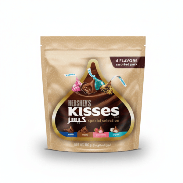 Hershey's Kisses Special Selection 4 Flavor Assorted Pack 100gm Chocolate Candy