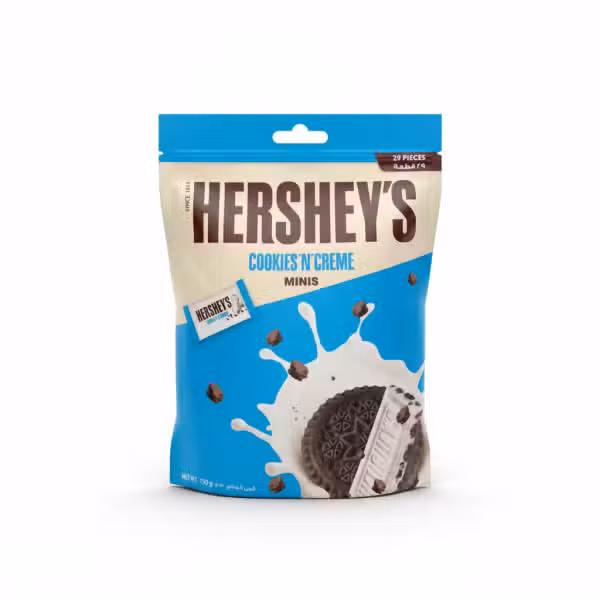 Hershey's Cookies n Creme Minis 150g Chocolate Cookies