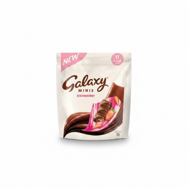 Galaxy Minis Strawberry Chocolate 11 Bars