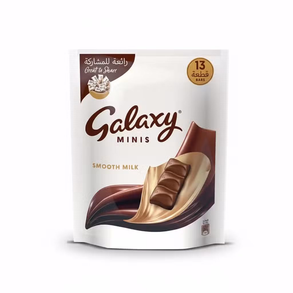 Galaxy Minis Smooth Milk Chocolate 137.5G 13 Bars