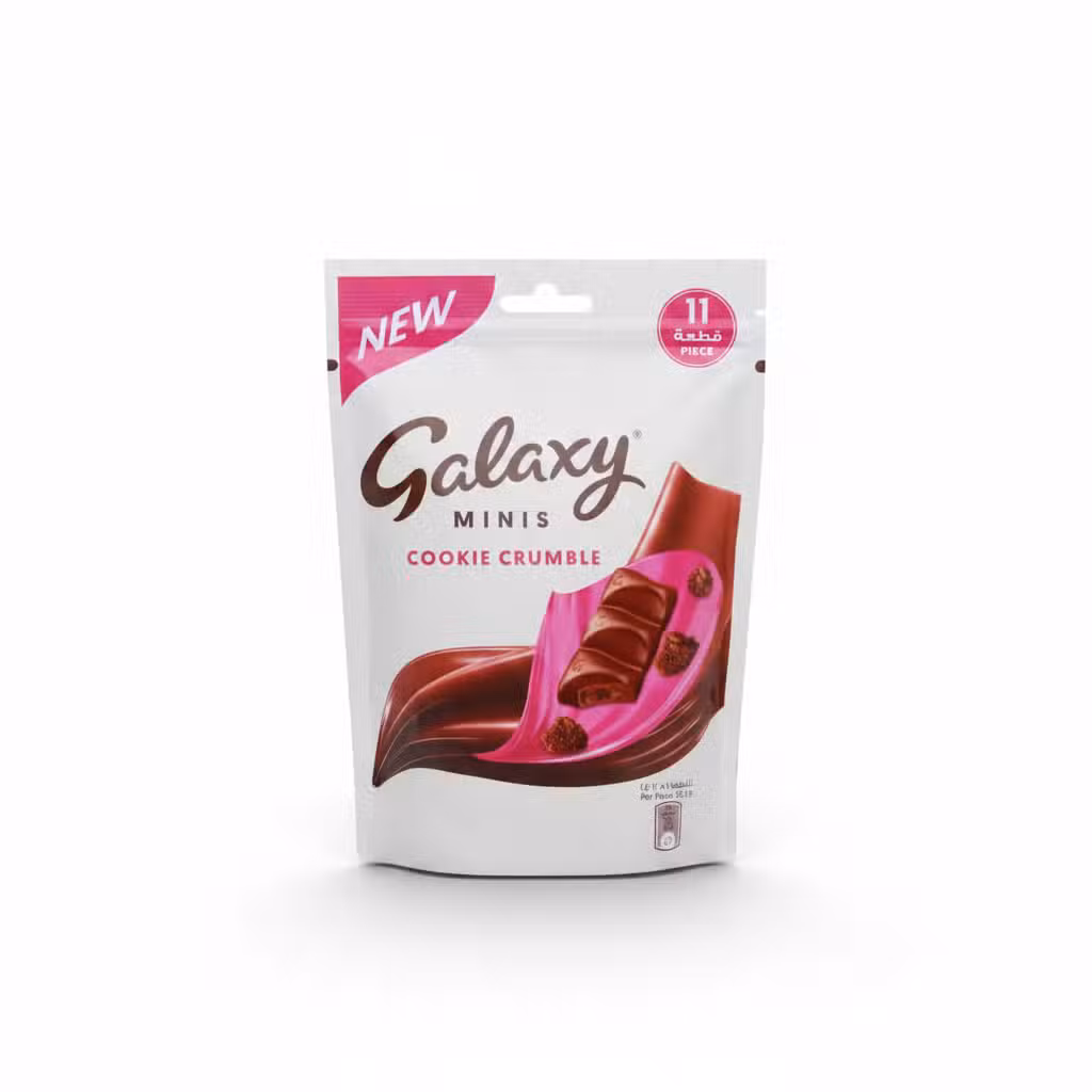 Galaxy Minis Cookie Crumble 137.5g