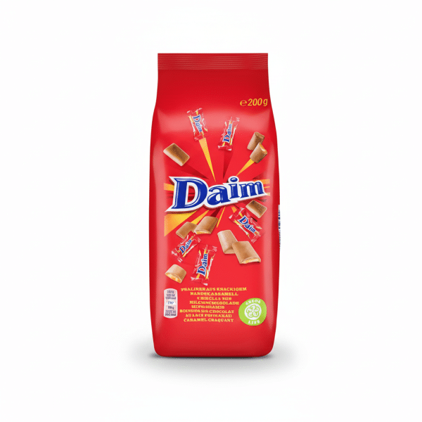 Daim Chocolate Pralines Crunchy Almond Caramel 200g Pouch