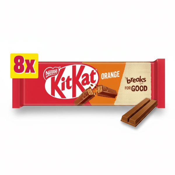 Nestle KitKat Orange 2 Finger Chocolate Bar 165.6g