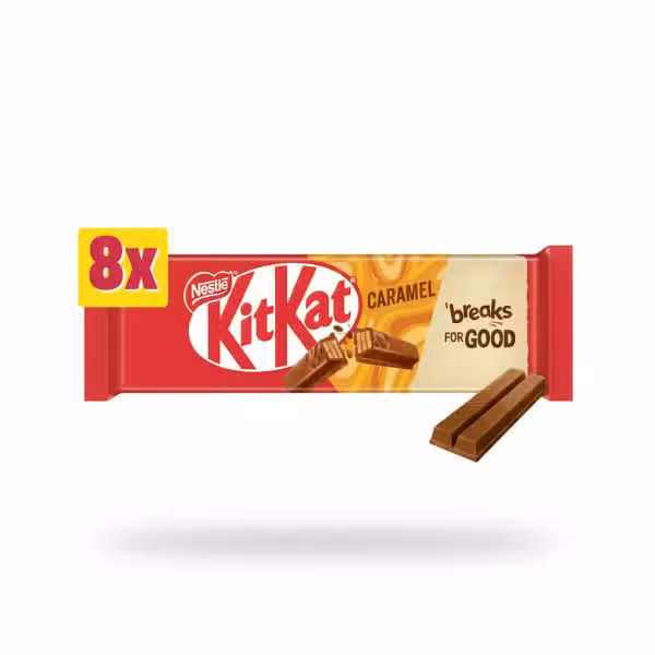 Nestle KitKat Caramel 2 Fingers Chocolate Bar 165.6gm