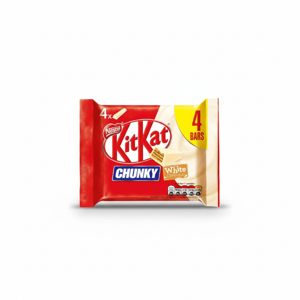 Nestle KitKat Chunky White Chocolate 4 Bars 160gm