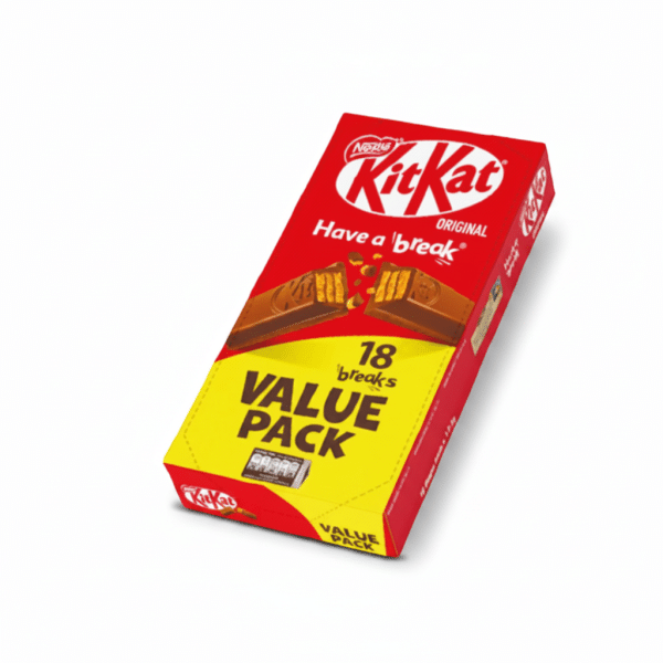 Nestle KitKat Original 18 Breaks Value Pack Chocolate Bar