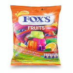 Fox's Crystal Clear Fruits Lemon Strawberry Blackcurrant Orange Candy 90gm